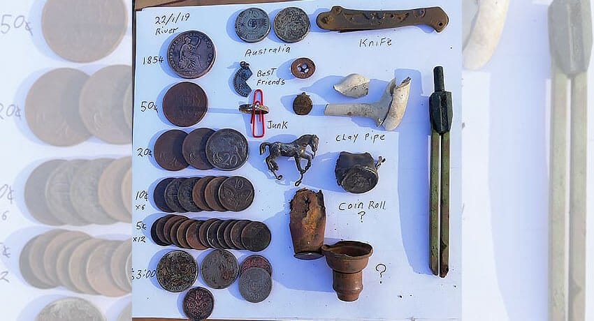 Nehirden İlk Bozuk Paramı Buldum