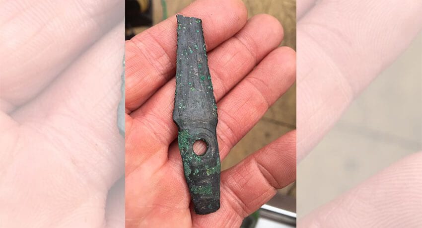 Anfibio Dedektörle Tunç Çağı Bıçağı Buldum - Kapak