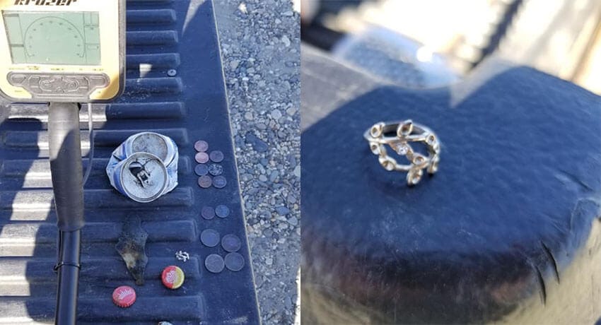 Gold Kruzer Dedektörle Sahilde Saatlerce Gezdim