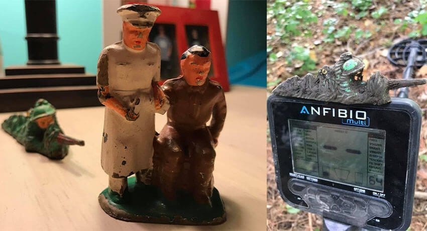 Anfibio Multi Dedektörle Metal Biblo Buldum