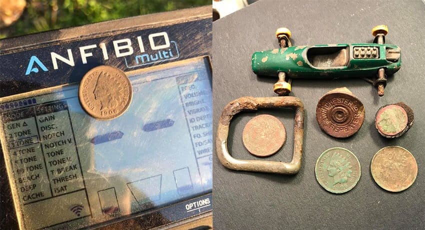 Bunları Nokta Anfibio Dedektörle Buldum