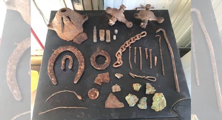 Kruzer Dedektörle Dünün Buluntuları