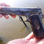 Even met Patrick Sievers in het water geweest