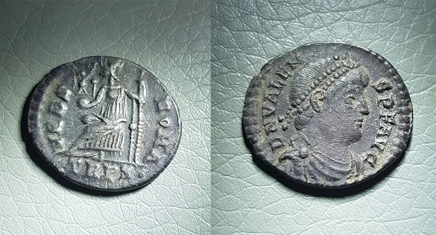 Hafta Sonu Bu Gümüş Denarius’u Buldum