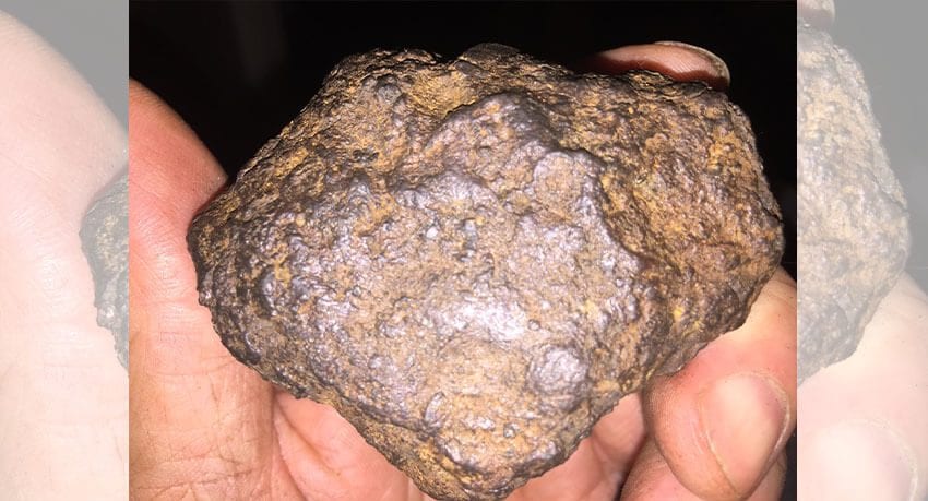 Nice Nickel Iron Meteorite - Kapak