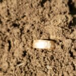First GOLD ring found at about 9 inches