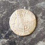 Kraliçe Elizabet Half Penny Gümüş Sikke