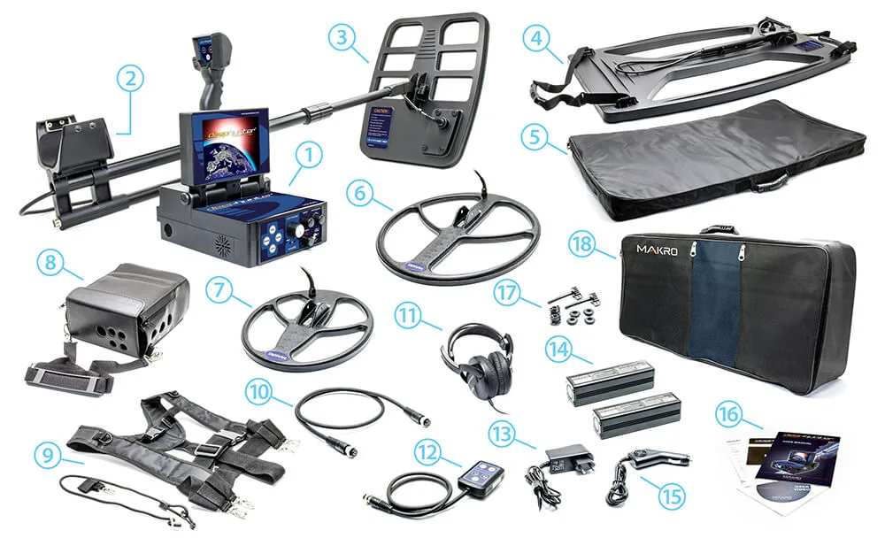 DeepHunter 3D Pro. Paket İçeriği
