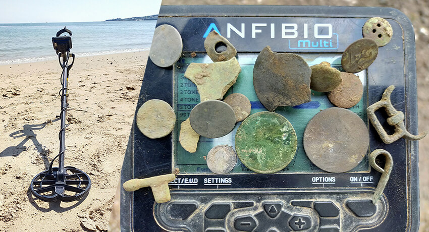 Anfibio Dedektörümle Plaj ve Tarlada Bulduklarım