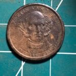 Başkan Martin Van Buren Bir Dolar Madeni Para - 2