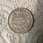 Simplex Dedektörle Gümüş Victoria Shilling 1855 - 1