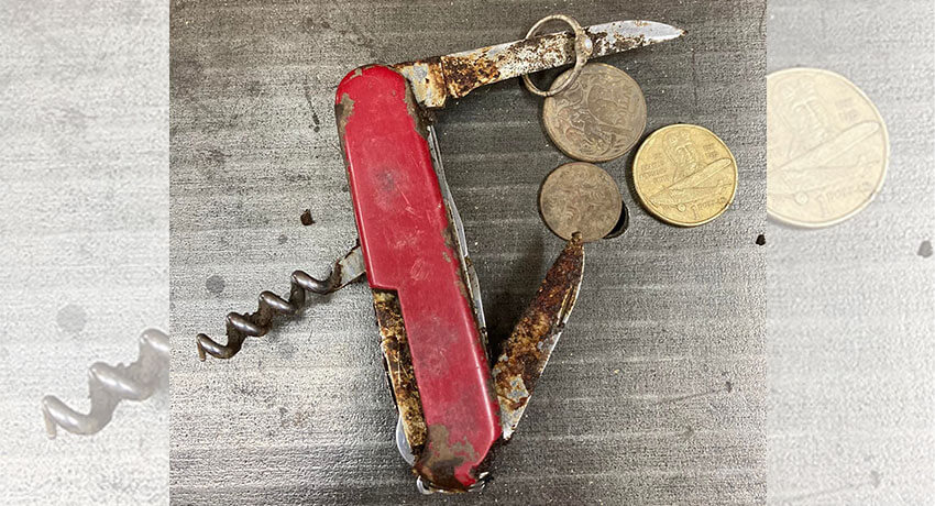 Simplex Dedektörümle İsviçre Çakısı Buldum