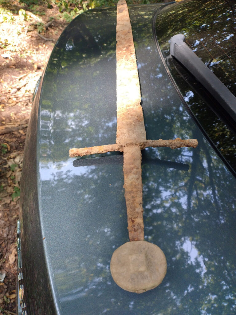 The Legend Dedektörle Bulunan Ortaçağ Kılıcı - 2