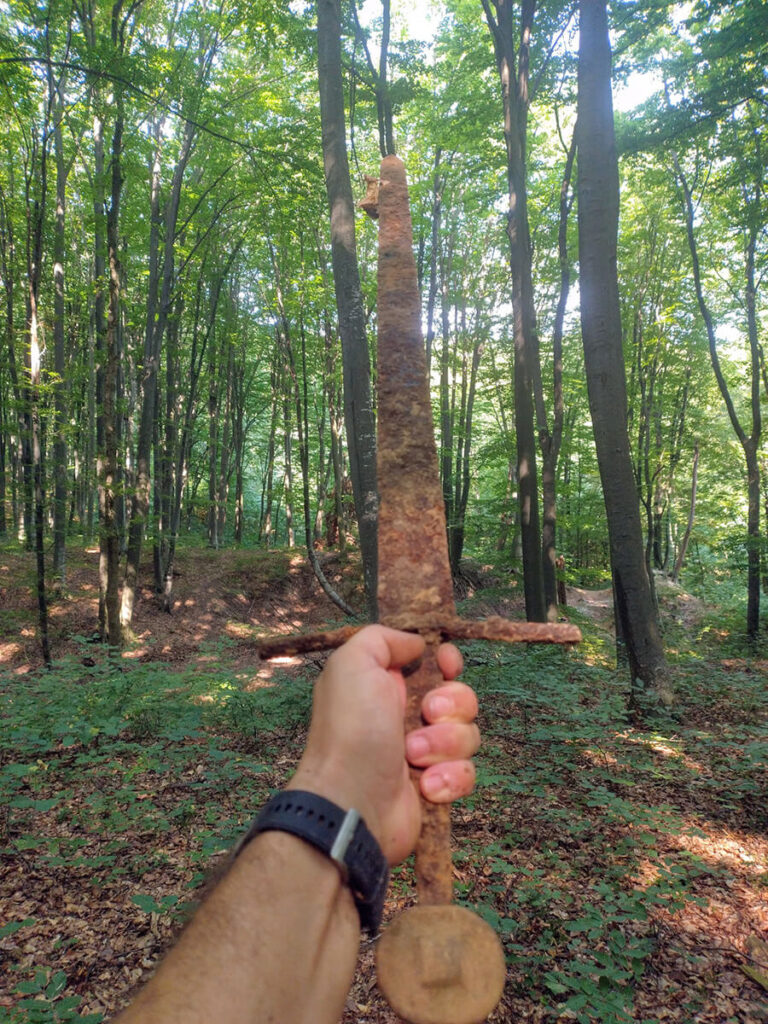 The Legend Dedektörle Bulunan Ortaçağ Kılıcı - 4