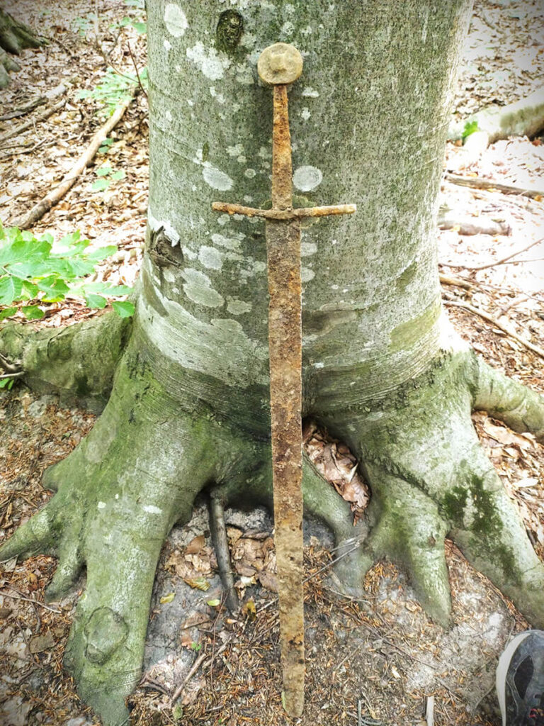 The Legend Dedektörle Bulunan Ortaçağ Kılıcı - 6