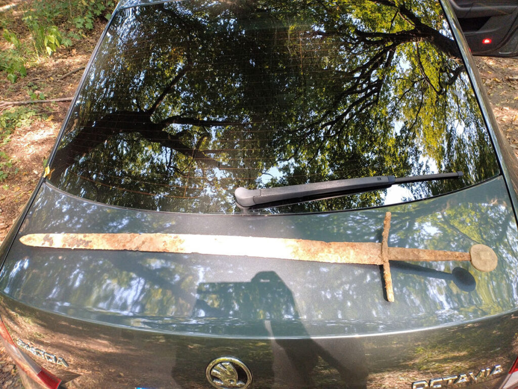 The Legend Dedektörle Bulunan Ortaçağ Kılıcı - 8