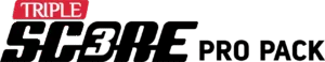 Nokta Triple Score Logo - Siyah